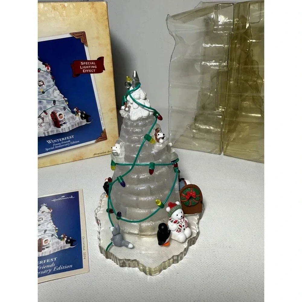 2004 Hallmark Frosty Friends Winterfest Keepsake Ornament IOB QX8474 - WITH BOX
